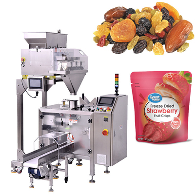 Single Station Granule Packing Machine Pouches Type Prefabricated Pouch