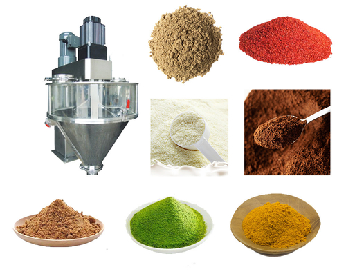 Packing Machine Accessories Powder Weighing Equipment Spiral Metering Machine