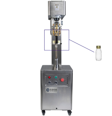 Glass Bottle Manual Capping Machine Semi Automatic Capping Machine