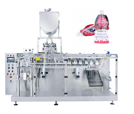 Pouches Feeding Bag Horizontal Doypack Packing Machine Double Feeding Pouch