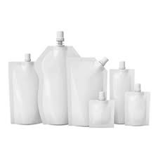 Spout Stand Up Pouches Liquid Premade Bag Beverages Seasonings Strong Sealing