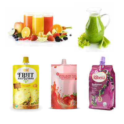Premade Bag Spout Pouches Stand Up Pouches Liquid Juice Milk Beverages
