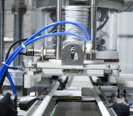 Vacuum Nitrogen Filling Can Sealing Machine Food Medical Milk Powder Chemical