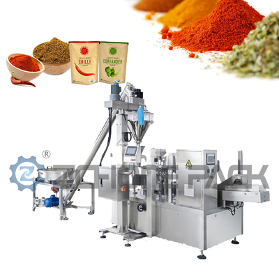 Premade Pouch Rotary Pouches Packing Machine Multi Station Durable