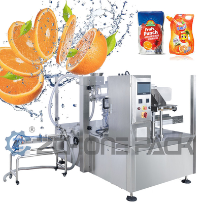 Premade Pouch Rotary Pouches Packing Machine Multi Station Durable