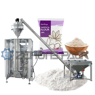 Quad Seal Bag Pouches Packing Machine Vertical Stand Up 220V 50Hz
