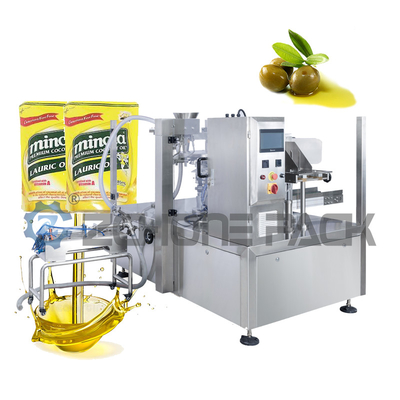 Olive Peanut Vegetable Oil Bag Packaging Machine 60pcs/Min