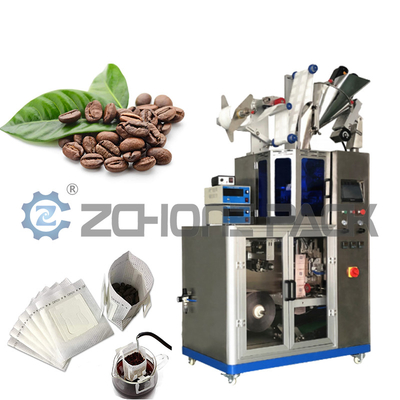 Pneumatic Driven Drip Coffee Bag Packing Machine 40Pcs/Min