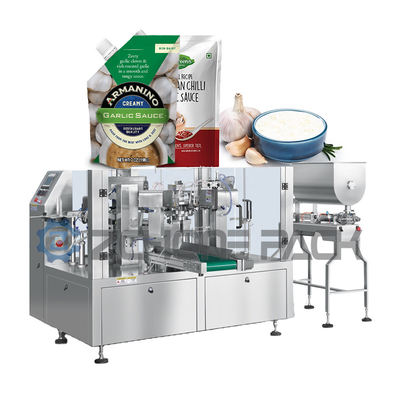 1.2KW Laundry Detergent Packaging Machine 8 Stations Running At The Same Time Packaging Equipment