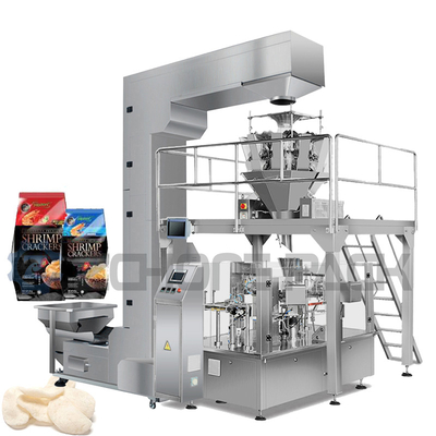 Efficient Potato Chip Packaging Machine Weighing Filling Sealing