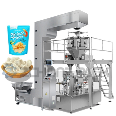 Efficient Potato Chip Packaging Machine Weighing Filling Sealing