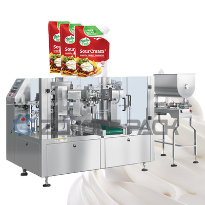 Multi Functional Liquid Packing Machine Milk Sauce Ketchup Cream Bag Packaging Equipment