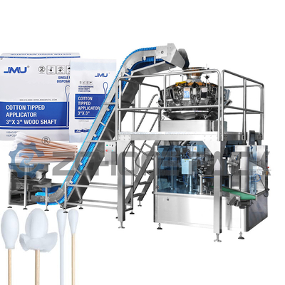 Granule Rotary Packaging Machine Cotton Swab Ice Cube Line Dumplings Chicken Wings