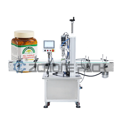 Automatic Capping And Filling Machine For Pickles And Sauces