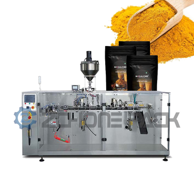 Horizontal Stainless Steel Multi-Station Fully Automatic Premade Bag Packaging Machine