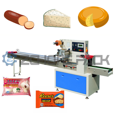 Pillow Type Bread With Box Packing Machine Fruit And Vegetable Ice Cream