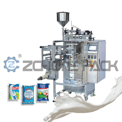 Bag Milk Packaging Machine Vertical Machine Liquid Packaging Back Seal Bag Four Seal Bag