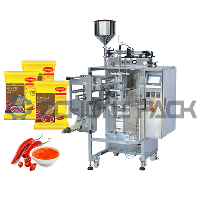 Bag Milk Packaging Machine Vertical Machine Liquid Packaging Back Seal Bag Four Seal Bag