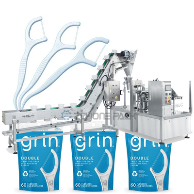 Multifunctional Dental Floss Packaging Machine Packaging Process