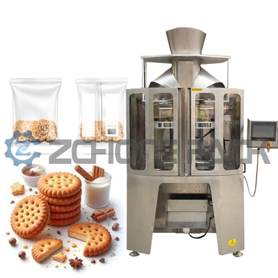 Multihead Vertical Packaging Machine Biscuit, Potato Chips , Shrimp Chips , Meat Jerky