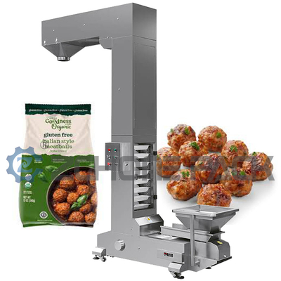 Meat Products Bagged Automatic Packaging Machine Under Material Sealing Vacuum Nitrogen