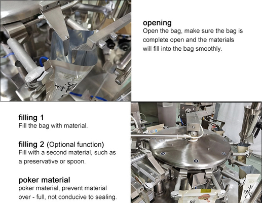 Pet Food Packaging Machine 304/316 Stainless Steel Anti-oxidation Cat Food Dog Food