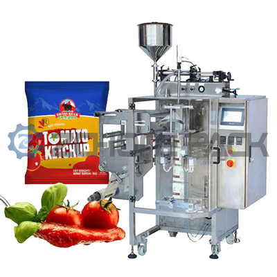 Bag Roll Film Paste Liquid Emulsion Drink Juice Sauce Milk Honey Chili Sauce Olive Oil Packaging Machine