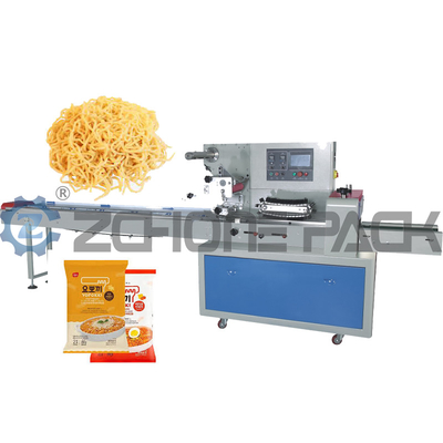 Bread Packaging Machine Assembly Line Horizontal Pillow Machine
