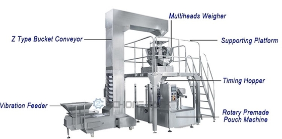 Seasonings Packaging Machine Fennel Anise Spice Brine Pre-made Bag Automatic Packaging Machine