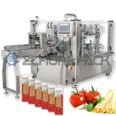Noodle Packaging Machine Eight-Station Rotary High-Speed 316/304 Stainless Steel Food Packaging Machine Anti-rust Oxidation