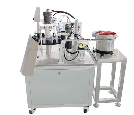 Double Head Nozzle Bag Filling and Capping Machine with One Person Hanging Bag