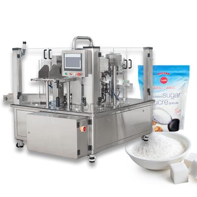 Fully Automatic PreMade Plastic Bags Weighing Packing Machine