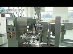 Vorgefertigte Taschen Teebeutel Verpackungsmaschine Melone Samen Granulate