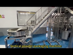 IMBISS-Rollfilm-Taschen-Fütterungsmaschine der Masala-Pulver-Verpackungsmaschine-vertikale FFS Verpacken