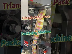 Maschine zur Verpackung von Snacks in Dreiecksbeuteln Vertikalrollenfilm Maschine zur Verpackung von Lebensmitteln in Granulatform
