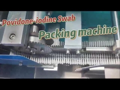 Jodhaltige Wattestäbchen-Verpackungsmaschine Vollautomatisches Zählen, Dosieren und Versiegeln