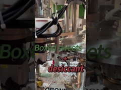 Automatische Verpackungsmaschine mit acht Stationen