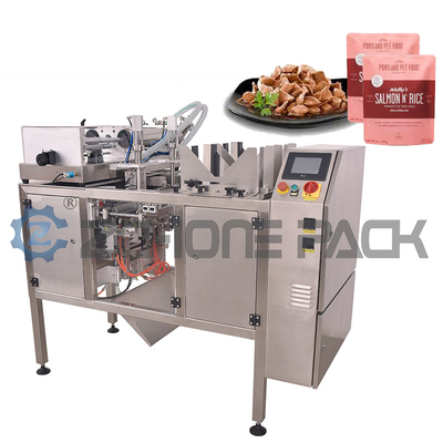 Pet Food Wet Food Mini Doypack Packaging Machine Chicken Beef Soup Bagging Machine