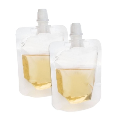Spout Stand Up Pouches Liquid Premade Bag Beverages Seasonings Strong Sealing