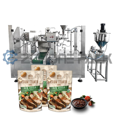 Pe Bag Liquid Packaging Machine Liquid Paste Yogurt Milk Honey Sauce Ketchup Salsa Chili Sauce
