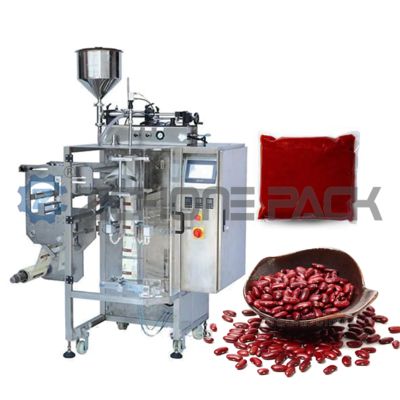 Fully Automatic PLC-Controlled Vertical Packaging Machine for Food Liquid Filling, Labeling, and Multi-Function Roll Film Pouch Making